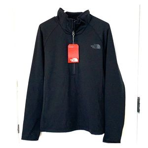 The North Face Black Zip Pullover w/ TAGS!